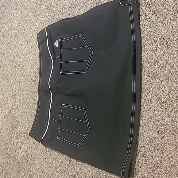 #8 Adidas Vintage Skort Womens Size 6 - Picture 3 of 4